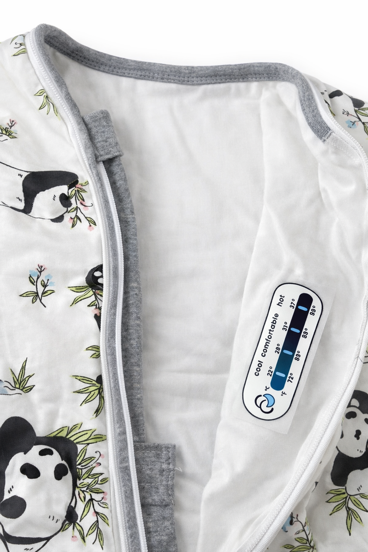 Panda Sleep Sack with Feet | 1.5 TOG Toddler Walker Sleeping Bag