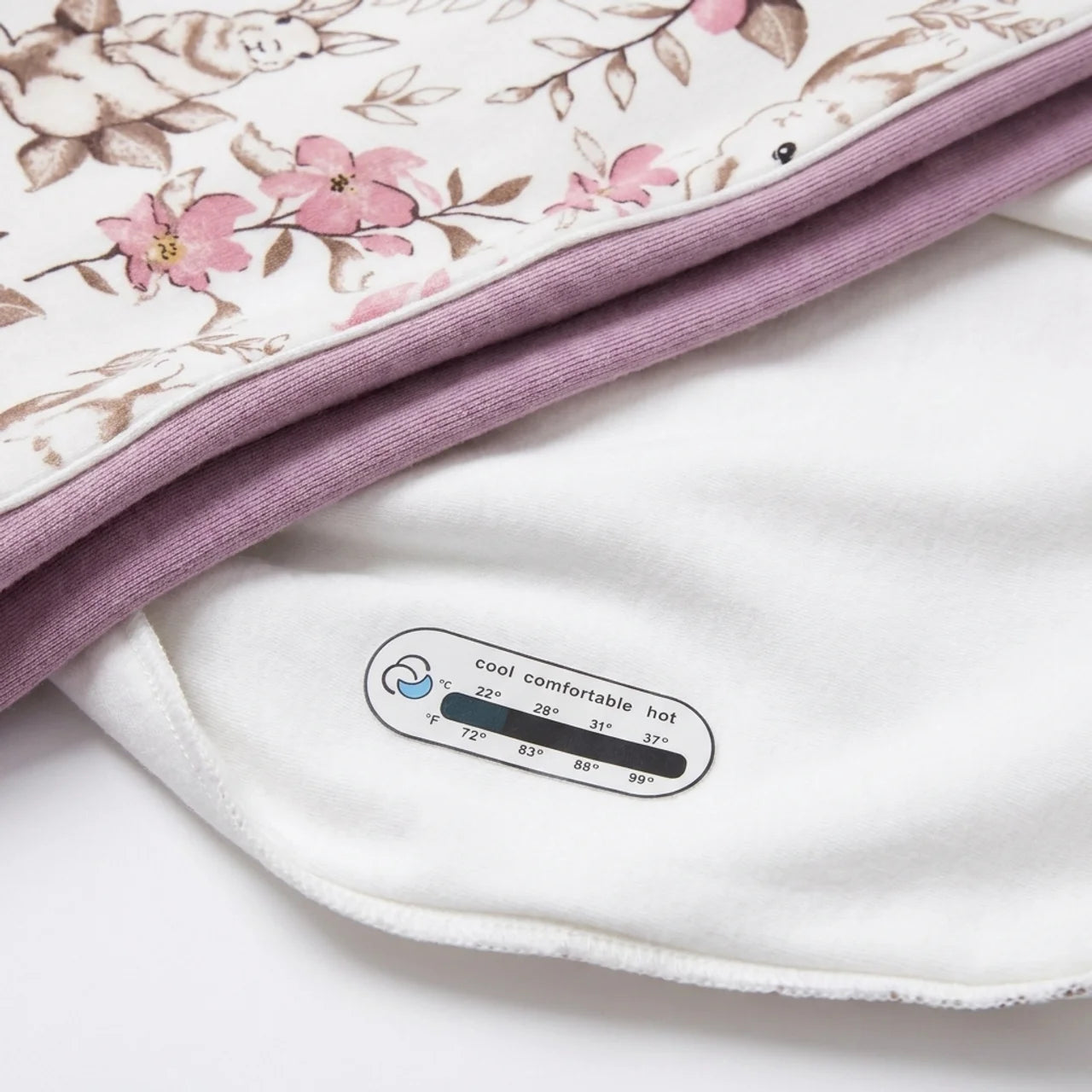 Flower Sleep Sack with Feet | 1.5 TOG Toddler Walker Sleeping Bag