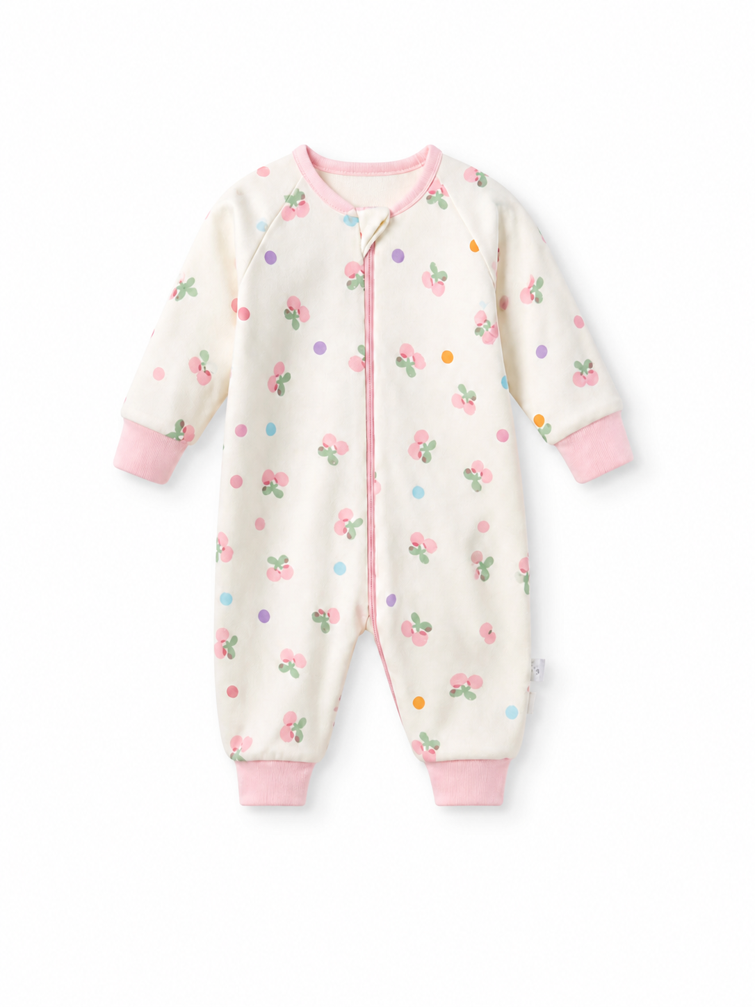 Cherry Sleep Sack with Feet | 1.5 TOG Toddler Walker Sleeping Bag